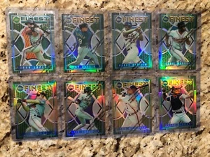 1995 Topps Finest Baseball Refractor 8 Card Lot - Picture 1 of 2