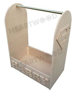 Dressing up stand 700mm high/Hanging rail/Superman logo on 2 ends/6 free letters
