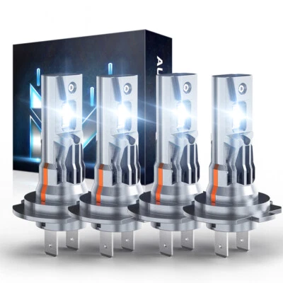 For Mercedes Benz C300 350 2008 2009 2010 LED Headlight Bulbs Kit High Low Beam - Image 1 of 4