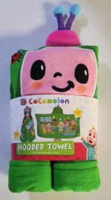 Toalla de baño para niños Cocomelon con capucha 24" x 50" Foto 1 de 2