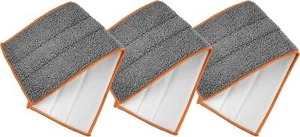 Superio Microfiber Mop Pads Refill Microfiber Mop Replacement 16", 3 Pack-Grey - Picture 1 of 1