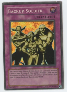 Backup Soldier PSV-028 Lightly Played LP Super Holo Rare Yugioh Card 2002 - Picture 1 of 2