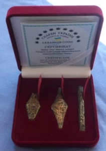 HRYVNIA OF THE KYIV CHERNIHIV NOVGOROD TYPE set of coins - Picture 1 of 6