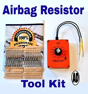 All MAKES airbag resistor FAULT FINDING KIT squib Curtain bonnet, clock spring - Picture 1 of 10
