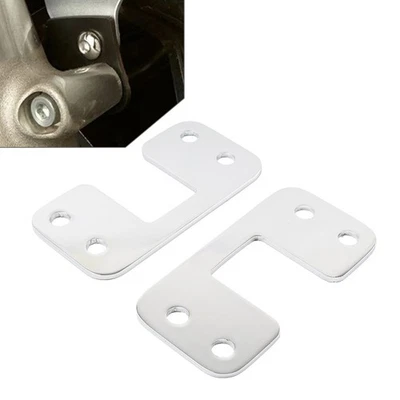 Paar vorderen Kotflügel Hebehalterungen für Harley Road King Street Glide Chrom - Image 1 of 4