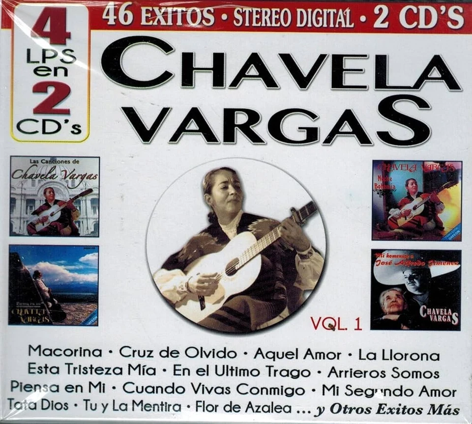 CHAVELA VARGAS 4LPS EN 2CDS NEW SEALED - Image 1 of 1