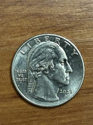 UNITED STATES: 2023 D Quarter Dollar - Jovita Idar - Error " In Cod We Trust " U - Image 1 of 3