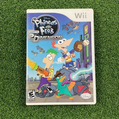 Phineas and Ferb: Across the 2nd Dimension (Nintendo Wii) Completo Foto 1 de 4