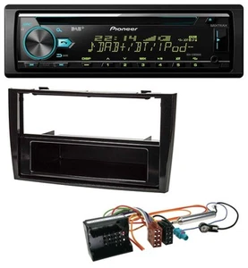Pioneer DAB MP3 CD USB Bluetooth Autoradio für Peugeot 308 (2007-2009) schwarz - Bild 1 von 6