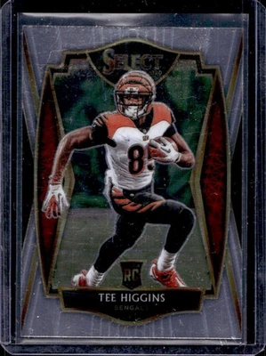2020 Select Tee Higgins RC Rookie Premier #160 Bengals - Image 1 of 2