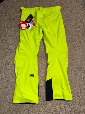 ЛЕГЕНДАРНЫЕ ИЗОЛИРОВАННЫЕ БРЮКИ HELLY HENSEN НОВЫЕ С ЯРЛЫКАМИ БОЛЬШОЙ КИСЛОТНЫЙ ДОЖДЬ - Изображение 1 из 4