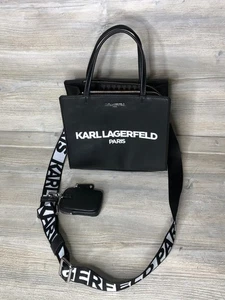 Neu mit Etikett Karl Lagerfeld Paris Umhängetasche schwarz - Bild 1 von 3