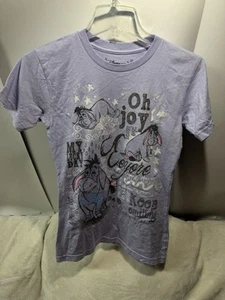Disney Store Eeyore T-Shirt, Women’s Size XS, Purple, Winnie The Pooh Quotes - Picture 1 of 4