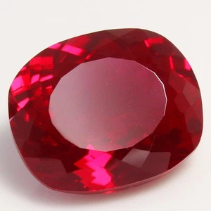 Natural 39,50 quilates certificado Mogok paloma sangre rojo rubí 27x19 mm coj... - Imagen 1 de 4