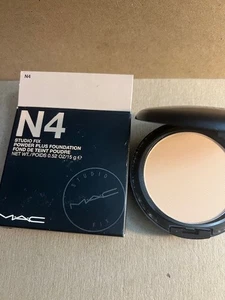 MAC Studio Fix Powder Plus Foundation N4 Original Formula NIB Free Shipping - Picture 1 of 3