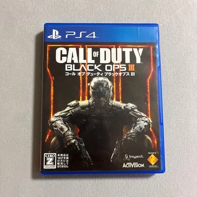 PS4 Call of Duty Black Ops 3 Video Game PlayStation 4 Used Japan - Image 1 of 3