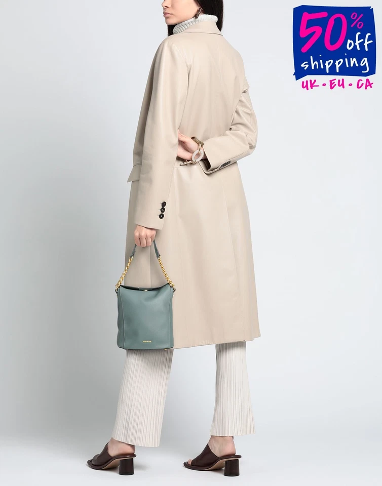 UVP204€ GATTINONI ROMA Bucket Bag PU Leder abnehmbarer Riemen Magnetverschluss - Bild 1 von 4