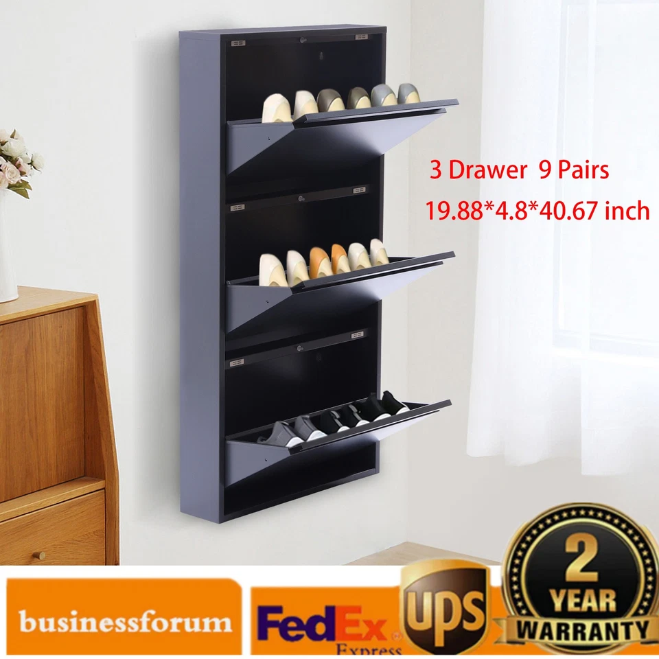 Modern Shoe Rack Cabinet Storage Shoes With Drawer High-Capacity Home Furniture - Image 1 of 1
