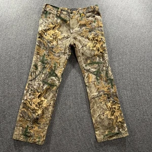 Realtree Pants Mens 36x34 Xtra Camouflage Hunting Cargo Outdoor 100% Cotton Camo - Picture 1 of 10