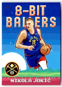 2025-26 Topps Basketball 8-Bit Ballers Insert #8B-20 Nikola Jokic Nuggets - Bild 1 von 2