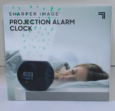 Alarm Clock w/ Star Projection Digital Clock Date & Time Nature Sounds Battery - Image 1 of 4