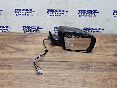 ESPEJO RETROVISOR ELÉCTRICO PLEGABLE LADO DEL CONDUCTOR MASERATI GHIBLI M157 2013-2020 Foto 1 de 4