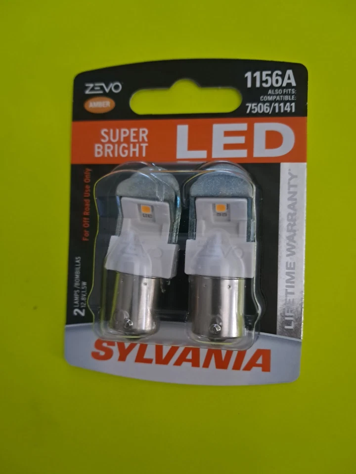 NEW - Sylvania 1156A ZEVO LED Amber Bulb - Free ShipN! - Image 1 of 1