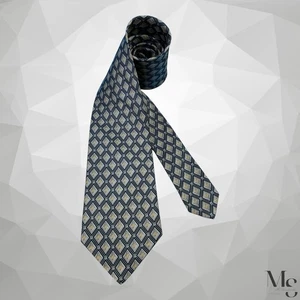 BRIONI Tricolor Geometric Men’s Silk Tie Made In Italy 60”- 3.8" EX COND - Picture 1 of 6