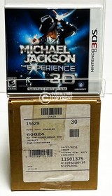 Factory Case of 30 (Sealed) Michael Jackson: The Experince 3D - 3DS - Brand New
