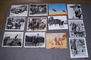 12 Western/Cowboy Movie Publicity Photos Collection - Picture 1 of 12