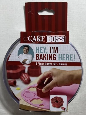 Cake Boss - Complete 8-Piece Cookie Cutter Set - Daisies – Brand New! - Image 1 of 4