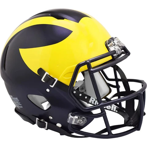 MICHIGAN WOLVERINES NCAA Riddell SPEED Authentic (Full Size) Football Helmet Cover