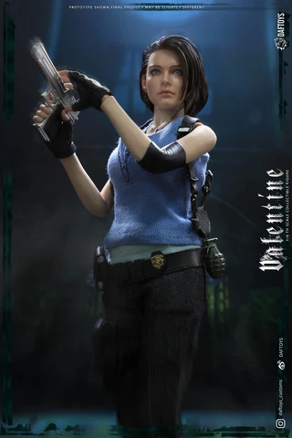 DAFTOYS F017 1/6 Resident Evil Policewoman Jill Valentine Female Action Figure Cover