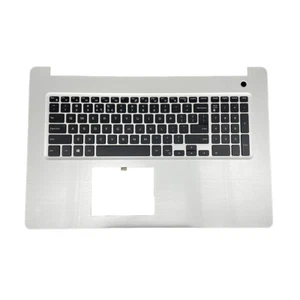 Teclado retroiluminado con reposamanos 06V9FW plateado 17,3 pulgadas para Dell Inspiron 17 5770 5775 EE. UU. - Imagen 1 de 9