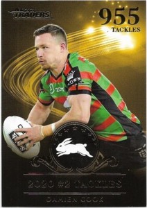 2021 Nrl Traders League Leaders Gold (LLG5) Damien COOK Rabbitohs 003/100