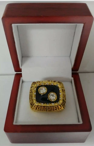 Bryan Trottier - 1992 Pittsburgh Penguins Stanley Cup Hockey Ring WITH Wood Box Cover