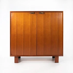 1950 George Nelson Herman Miller Basic Cabinet Series Two Door Cabinet in Walnut - Picture 1 of 8