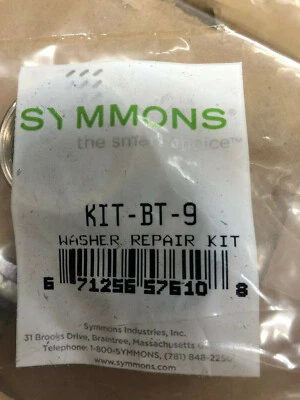 SYMMONS Washer Repair Kit BT-9 Water FAUCET Free Shipping quantity discount New