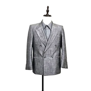 Vintage Nubby Atomic Fleck Sport Coat Blazer Suit Jacket Vtg 70s 80s Mens 39 S - Picture 1 of 16