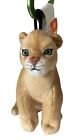 Wild Republic Lioness Plush Toy 4" Living Earth Clip Backpack Keychain Carabiner