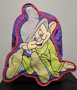 Vintage Disney Dopey Backpack Snow White and The Seven Dwarfs - Picture 1 of 12