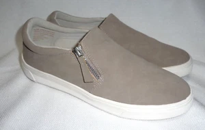 Kensie Ladie's Soren Faux Suede Women's Side Zipper Shoe Taupe - Size 8.5 M EUC - Picture 1 of 7