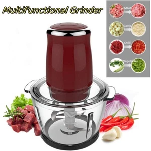 Electric Meat Grinder Multifunction Food Processor Mixer Chopper Vegetable Fruit - Picture 1 of 11