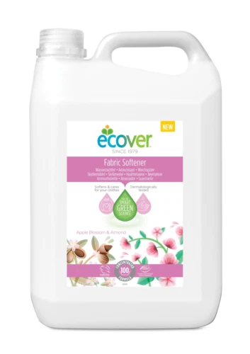 Ecover Fabric Softener, Apple Blossom and Almond - 5L