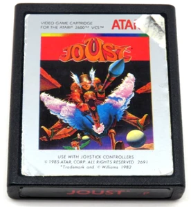 Joust (Atari 2600, 1985) By Atari Rare Label Variation (Cartridge only) NTSC - Picture 1 of 7