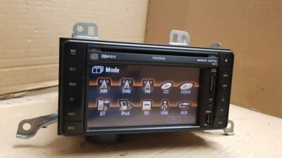 RADIO Navigation 1CD USB Navi GPS TOYOTA YARIS II - Bild 1 von 4