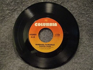 45 RPM 7" Record Barbara Fairchild She Cant Give It Away & Painted Faces 3-10686 - Picture 1 of 3