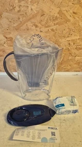 BRITA Marella 2.4L Water Filter Jug – Blue, Flip-Lid, LTI, Smart Box Pack - Picture 1 of 12