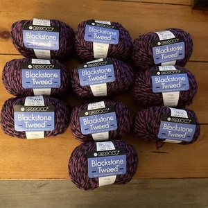Berroco Blackstone Tweed Yarn Color 2684 .. lot of 10 Balls, 130 yards each.  - Picture 1 of 10
