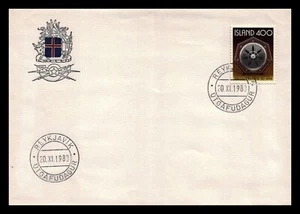 Iceland 1980 FDC, 50th Anniversary of the State Broadcasting Service. Lot # 1. - Picture 1 of 2